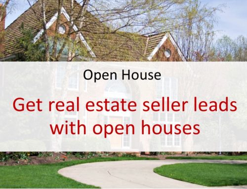 Get real estate seller leads with open houses