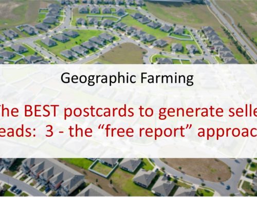 The BEST real estate postcards to generate seller leads: Part 3 – using the “free report”