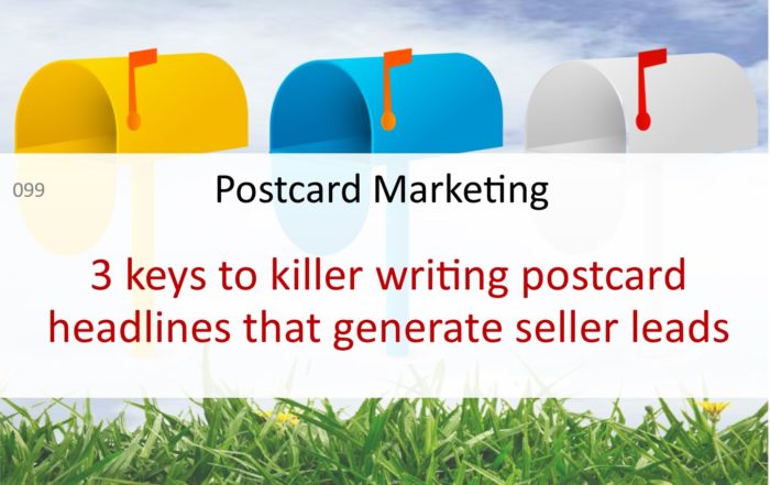 real estate postcards seller leads