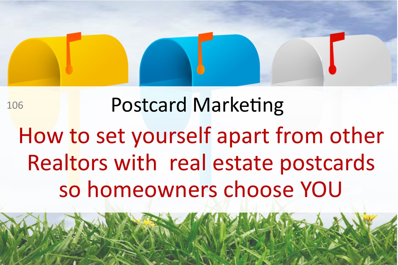 real estate postcard marketing